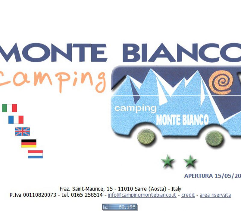 Bianco Valle Aosta Sarre Camping Freedom